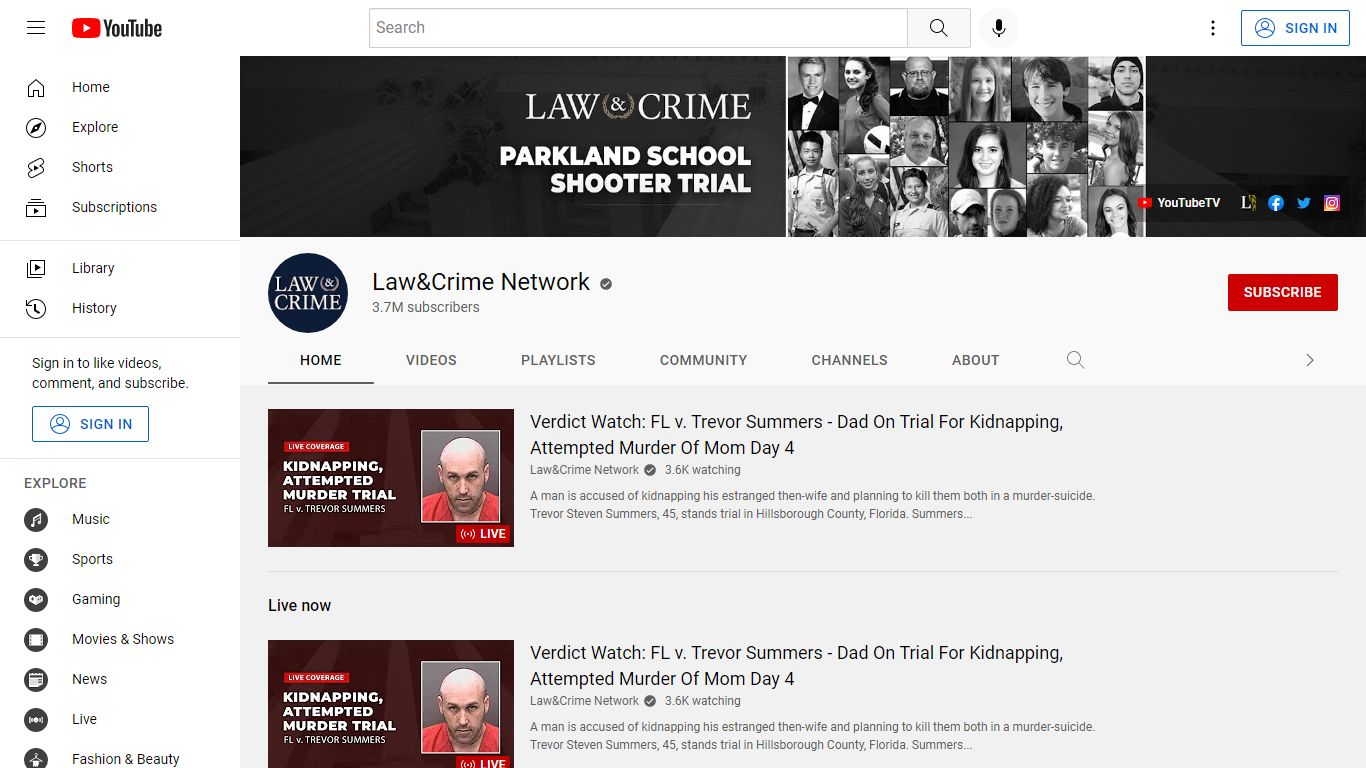 Law&Crime Network - YouTube